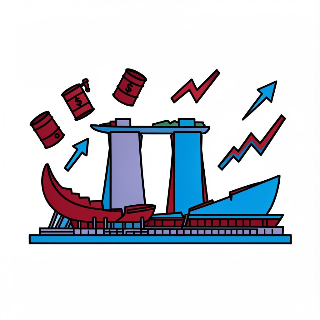 Singapore Consumer Inflation Rises to 2.2% Driven by Global Energy Costs