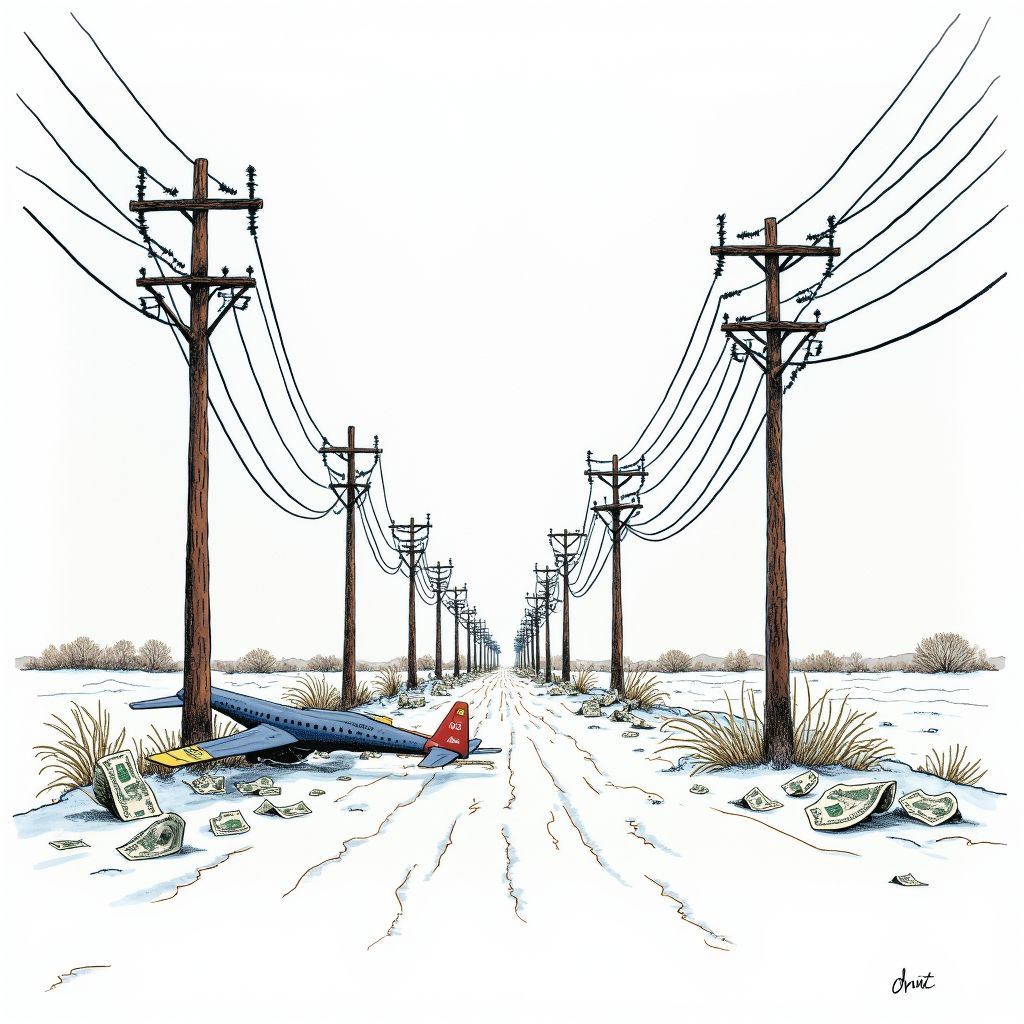 Winter Storm Fern Severs Power to One Million and Paralyzes Regional Logistics