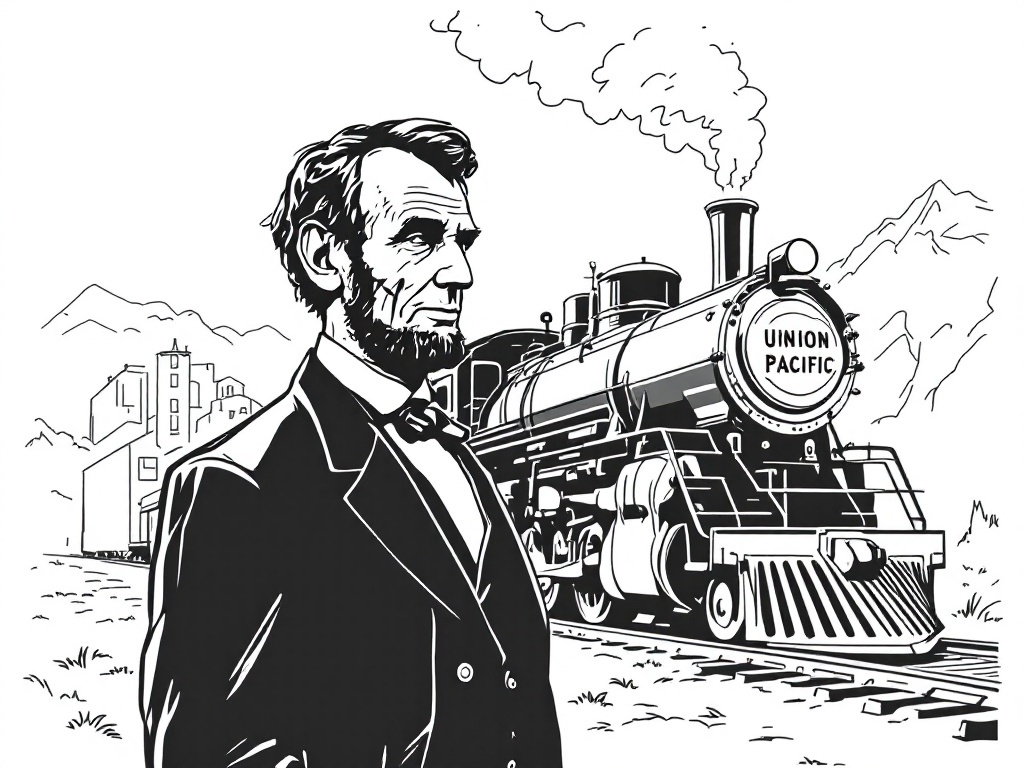 Union Pacific Debuts Abraham Lincoln Tribute Locomotive on Presidents Day