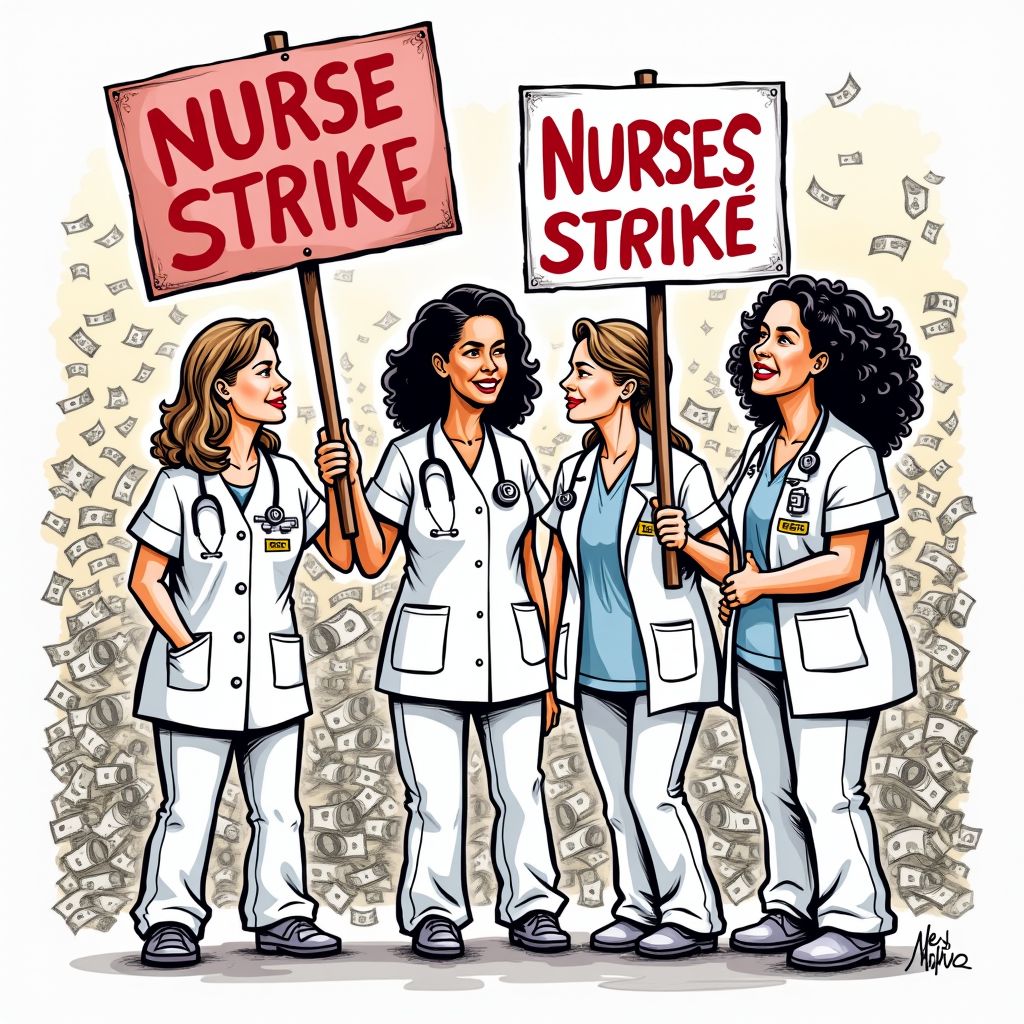 Historic Strike Imminent for 16,000 NYC Nurses as Contract Talks Stall