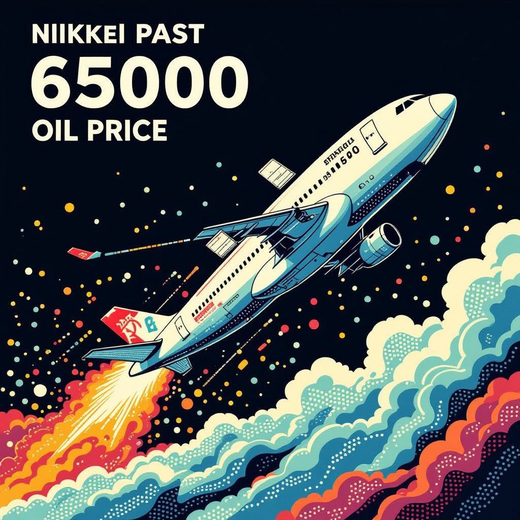 Nikkei 225 Crosses Historic 65,000 Milestone as Iran Peace Talks Ease Oil Prices