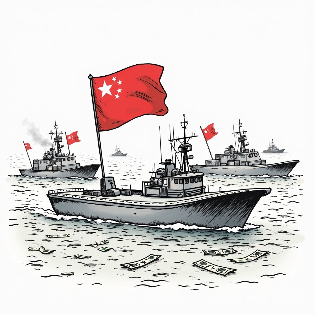 Beijing Simulates Taiwan Port Blockade in New Live-Fire Military Drills