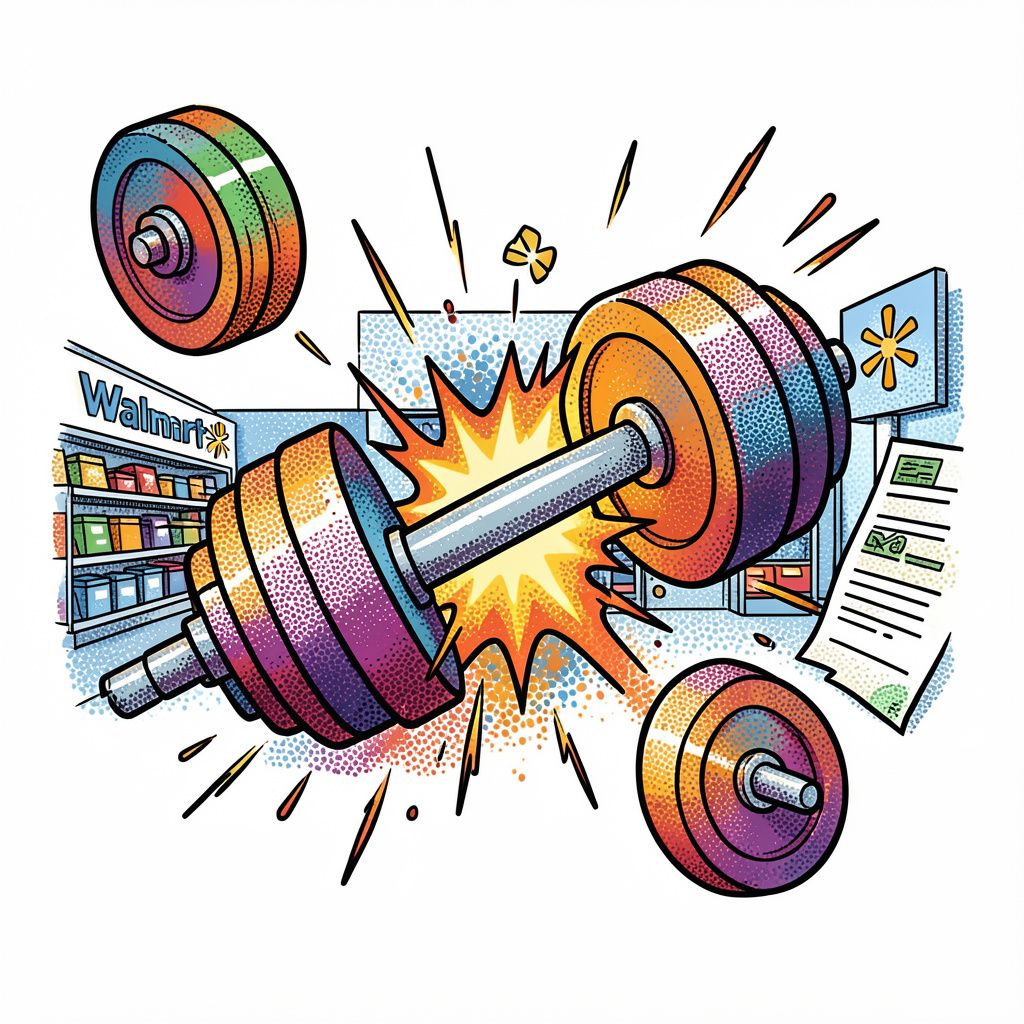 Product Safety Failure Prompts Nationwide Recall of 50,000 Walmart Dumbbells