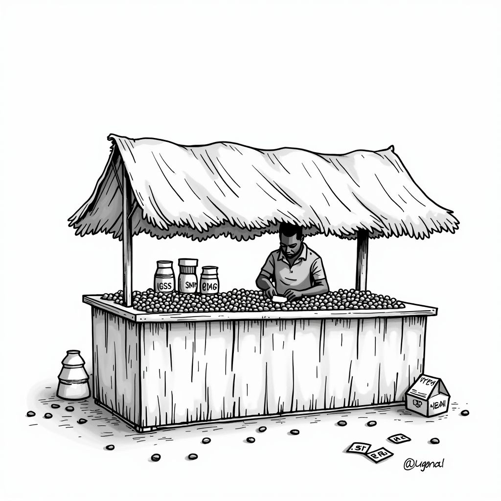 Uganda's Coffee Export Revenues Stall as Global Prices Fall