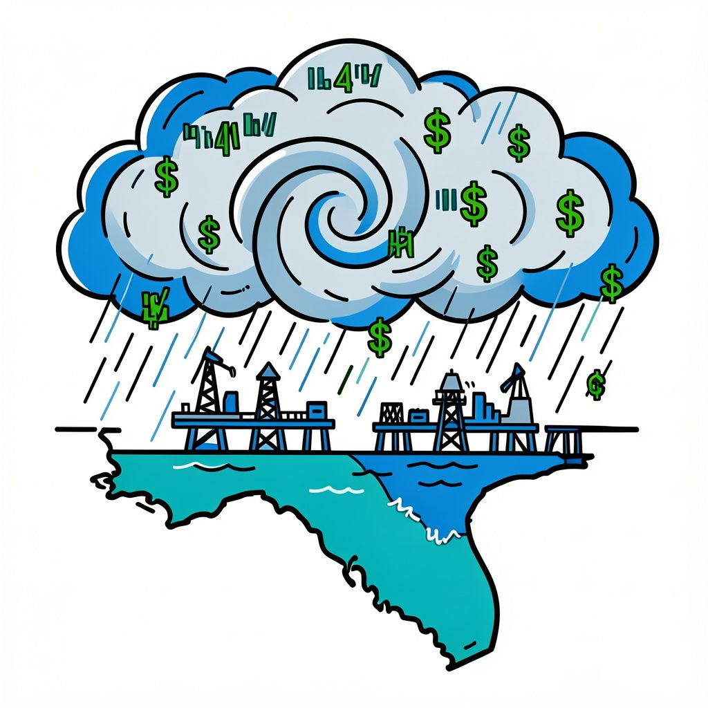 Gulf Coast Braces for Developing Tropical Storm Threat to Texas and Louisiana Energy Infrastructure