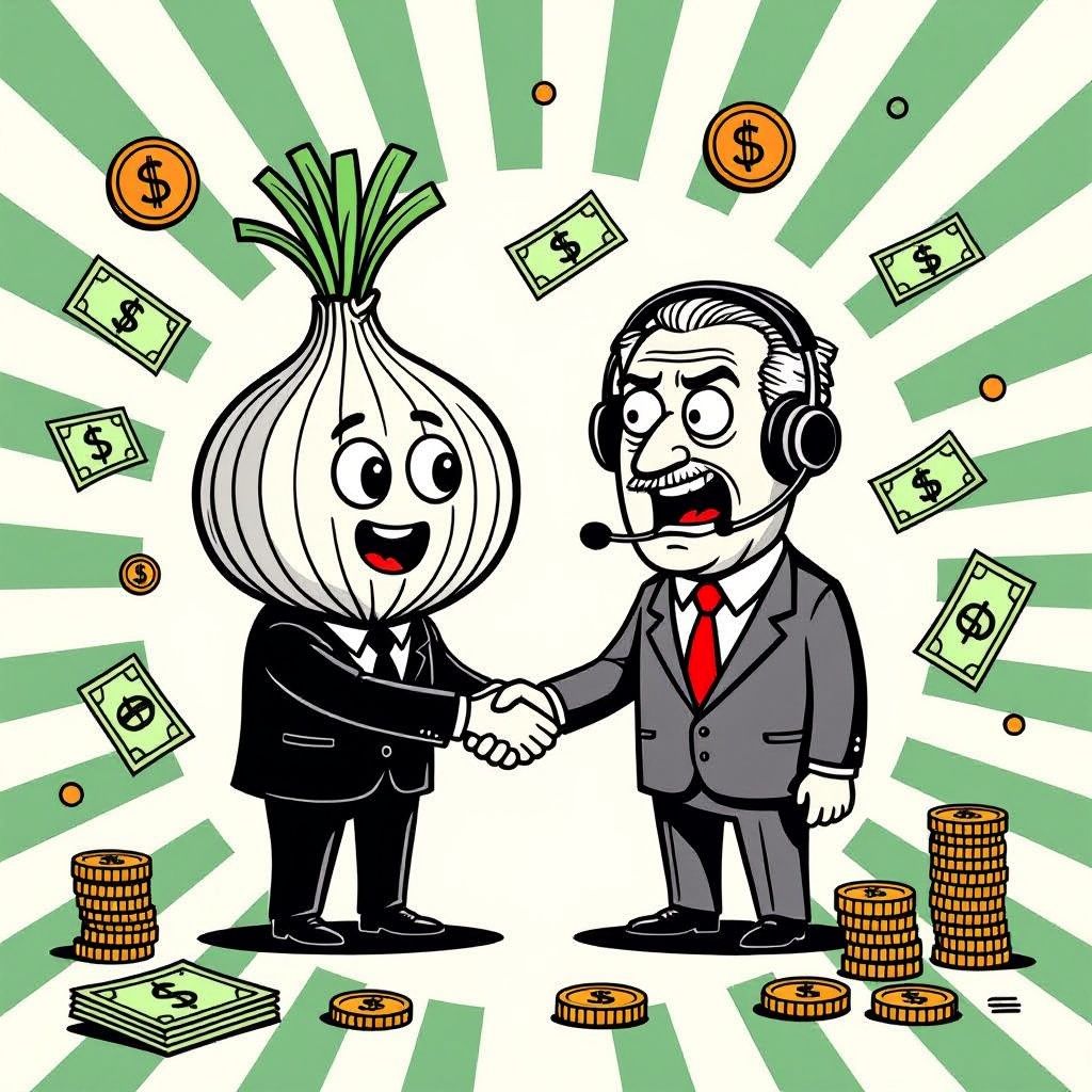 The Onion Proposes Strategic Takeover of Bankrupt Infowars Platform