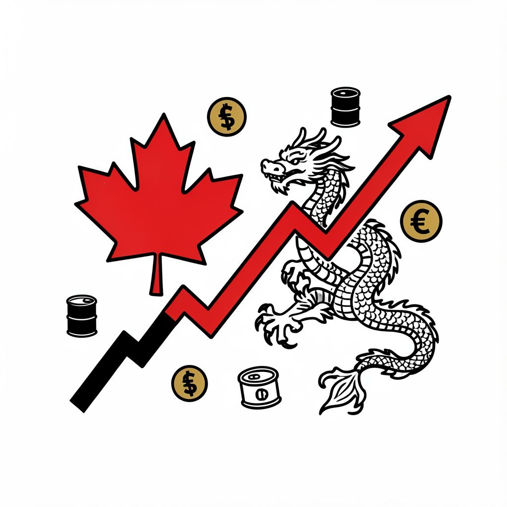 Canadian Exports to China Reach Record Highs Driven by Energy Growth