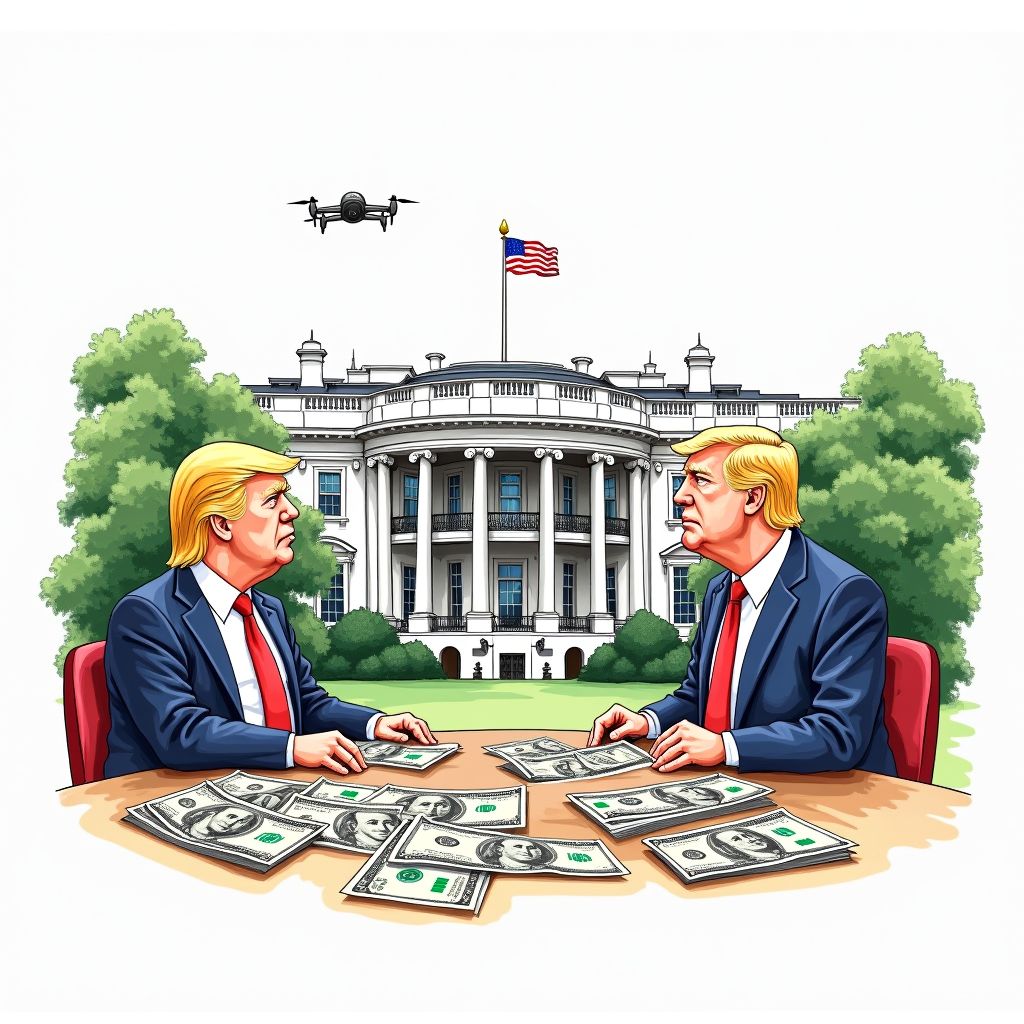 Trump Declares White House Ballroom Irreversible Contradicting Justice Department