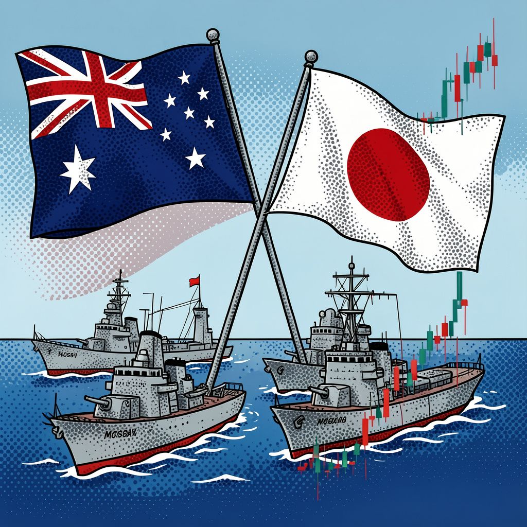 Australia and Japan Forge Historic $6.5 Billion Naval Defense Pact