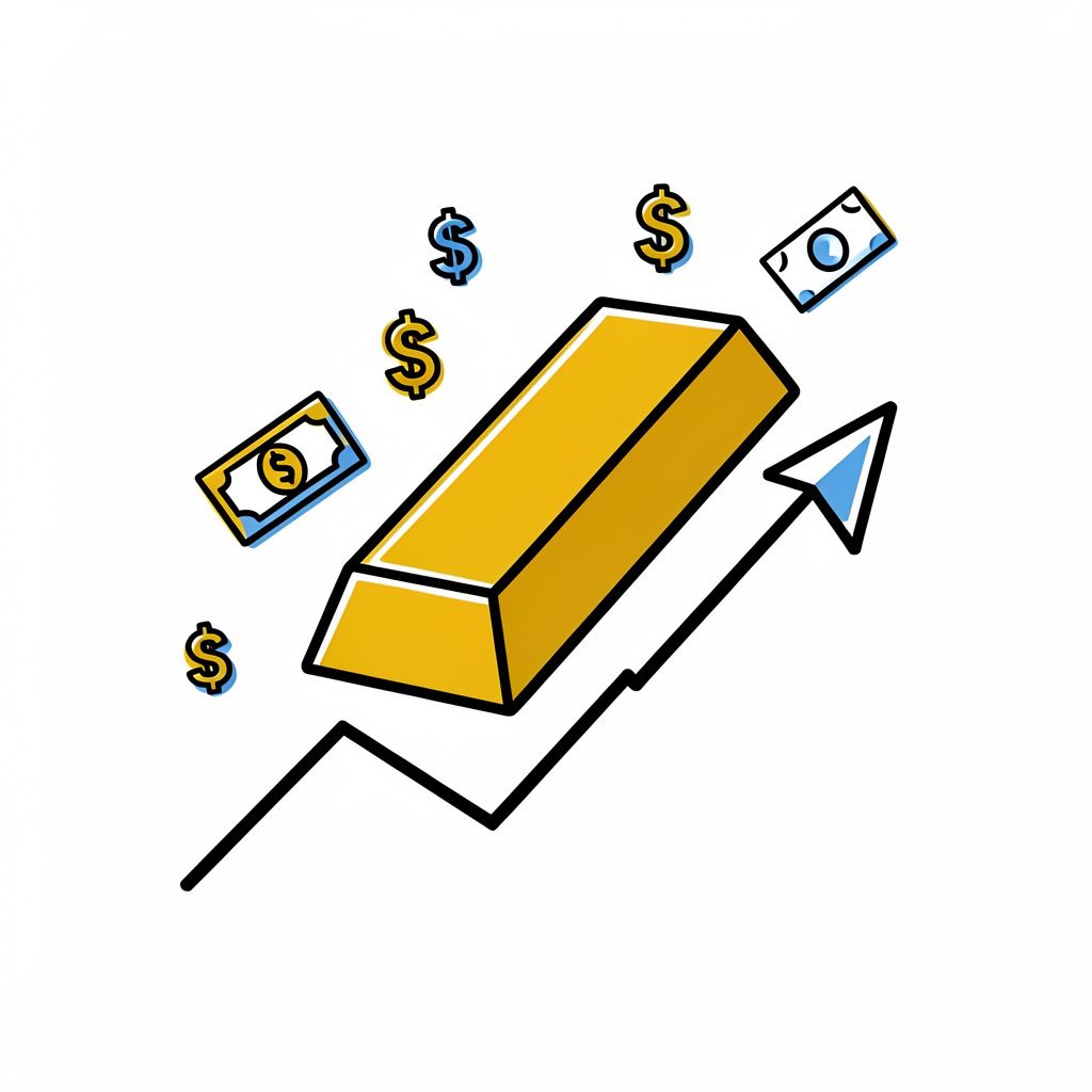 Gold Surges to Three-Month High as Economic Uncertainties Drive Investors to Safety