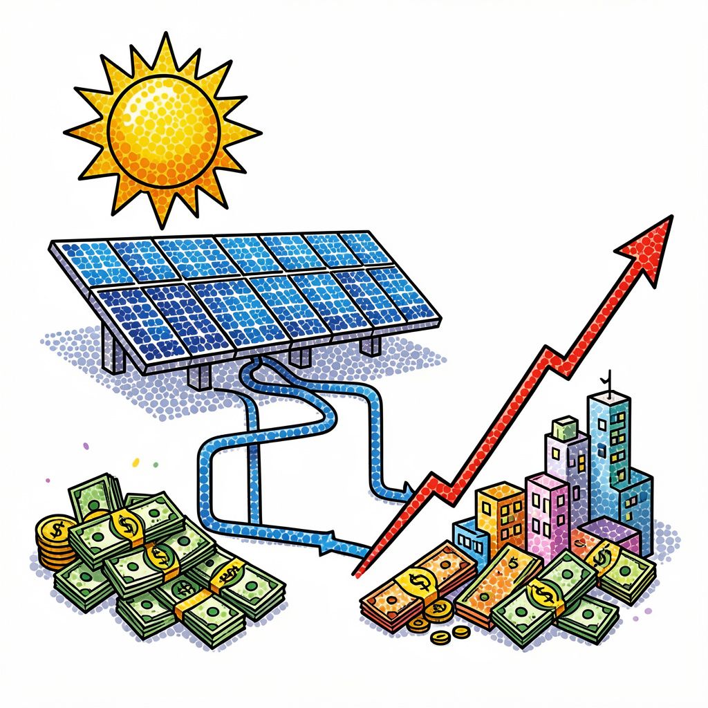 India's Record Solar Boom Masks a Steep Decline in Renewable Investments