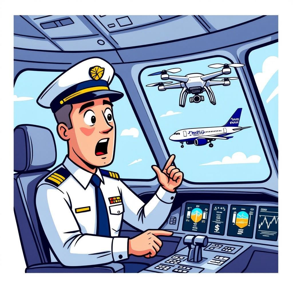 JetBlue Pilot Reports Striking Drone During New York Landing