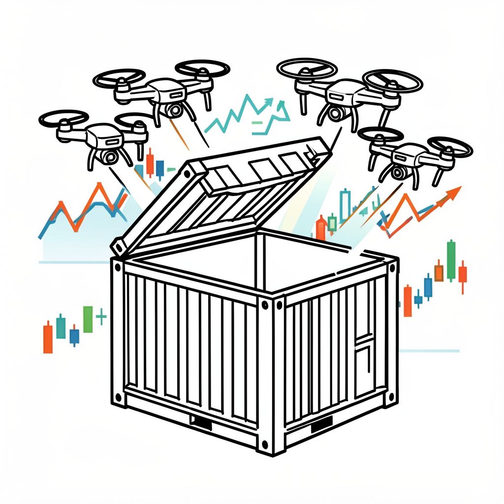 Lockheed Martin Unveils Shipping Container System to Launch Military Drones in Minutes