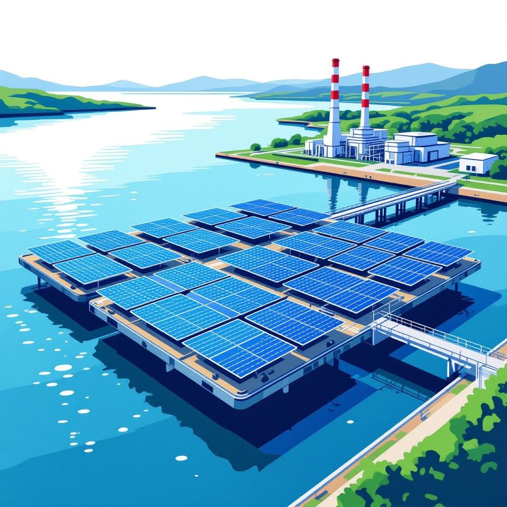 Jordan Pioneers Industrial Green Energy with First Floating Solar Plant