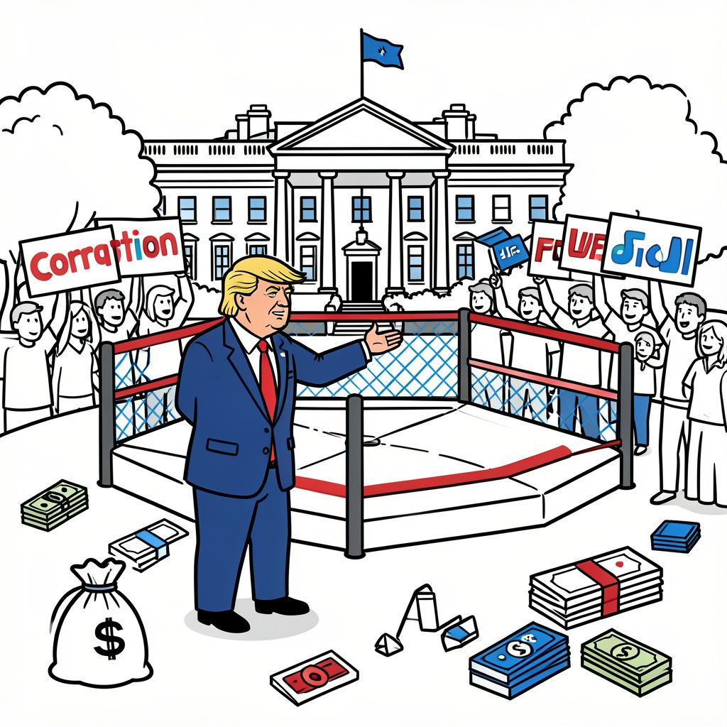 White House Hosts First For-Profit UFC Event Amid Corruption Outcry