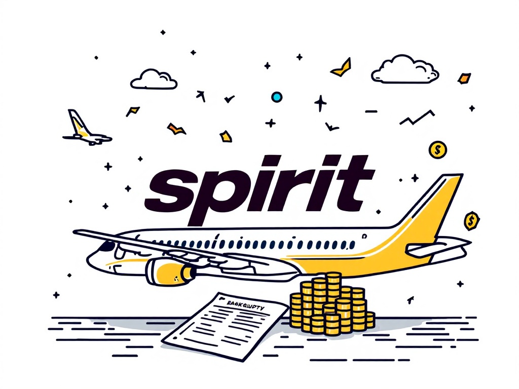 Spirit Airlines Bankruptcy: Budget Carrier Charts Course for Survival