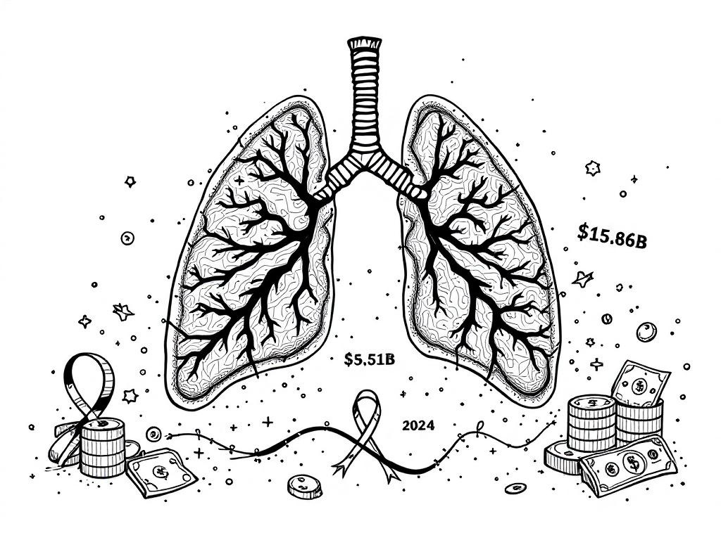 Lung Cancer Therapeutics Market to Surpass 61 Billion USD by 2032