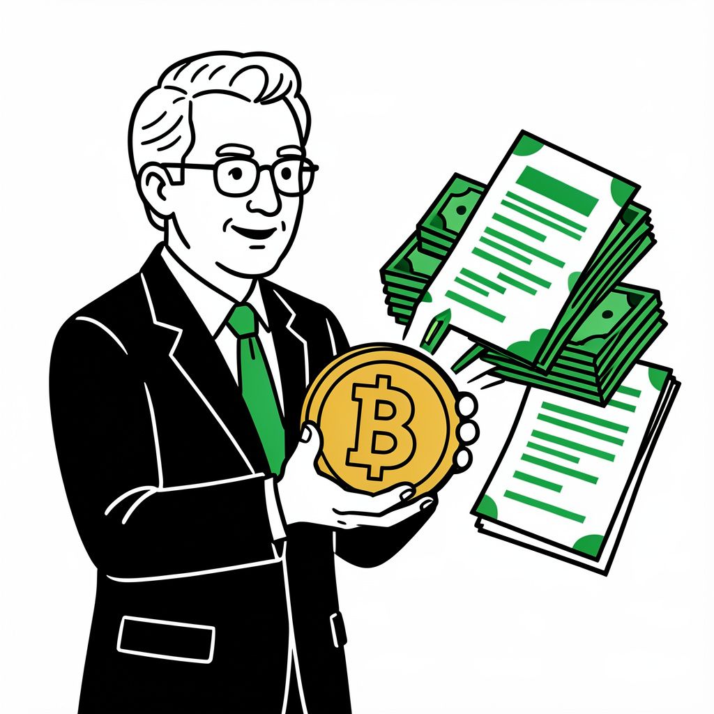 Michael Saylor's Strategy Executes a Rare Bitcoin Sale to Fund Corporate Dividends