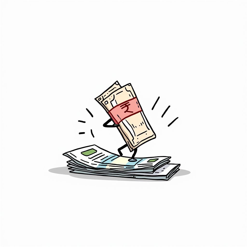 Record Borrowing Plan Puts Pressure on Indian Rupee and Bonds