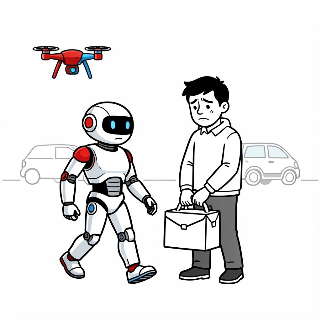 China’s Delivery Jobs Face Extinction: 700,000 Workers to Be Replaced by Robots
