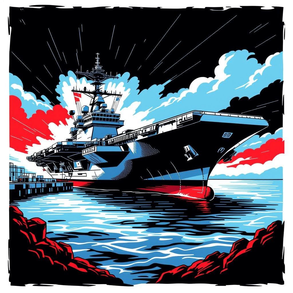 USS Gerald R. Ford to Supply Land Base With Nuclear Energy This Summer
