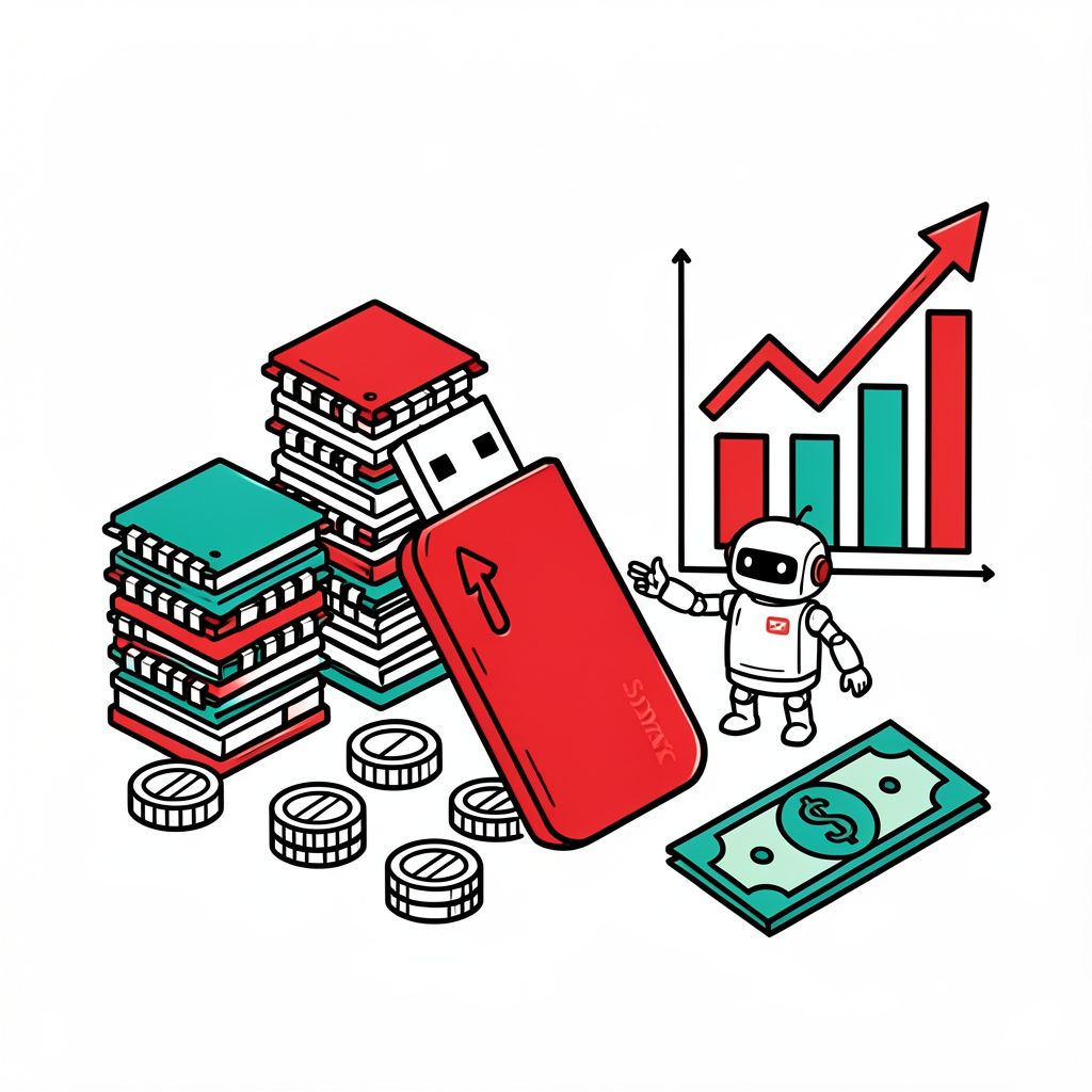 SanDisk Prepares for Historic Profit Growth Driven by AI Memory Demand