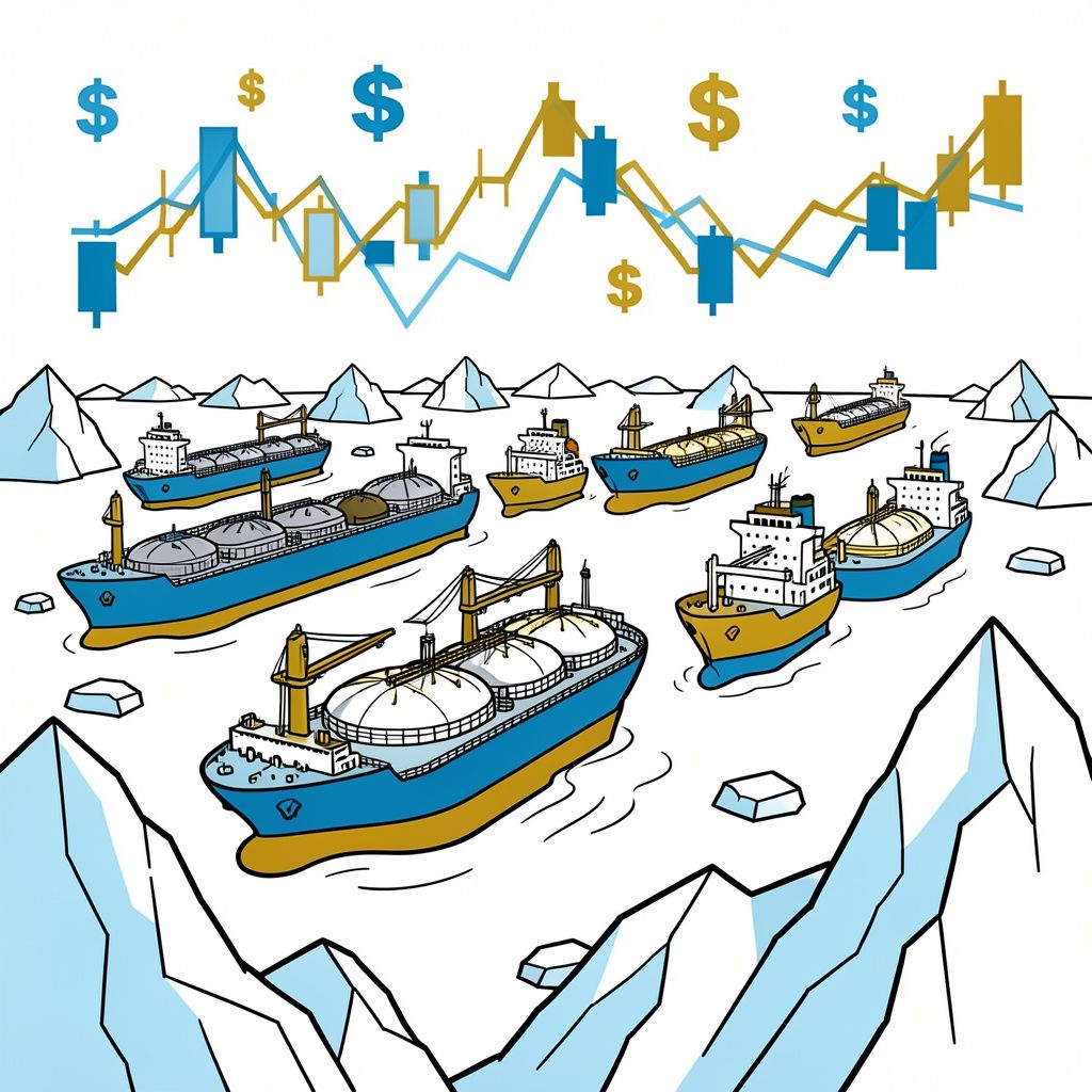 Russia Sends Massive Fleet of Oil Tankers Through the Arctic