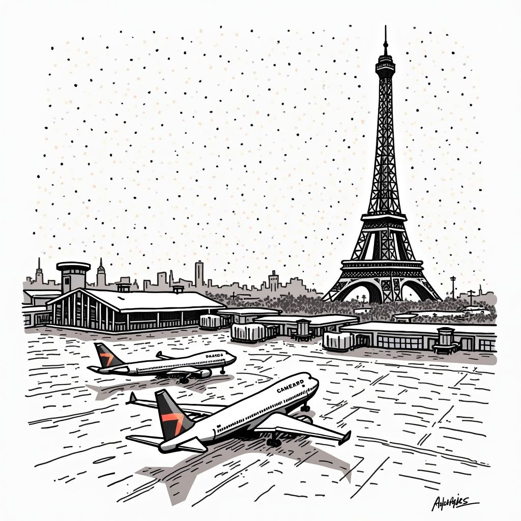 Snowstorms Trigger Widespread Flight Cancellations Across Major European Hubs