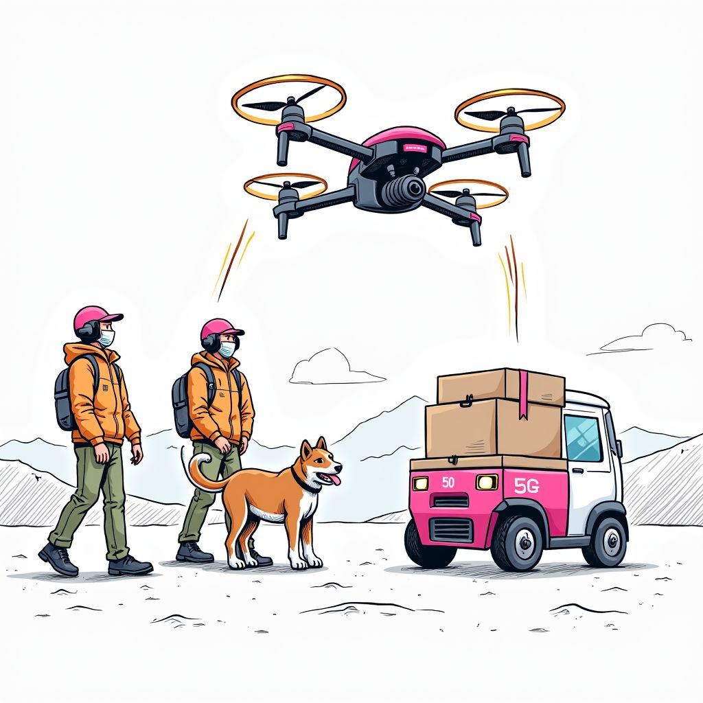 Arrive AI Targets Last-Mile Logistics with Live Drone and Robot Demonstration