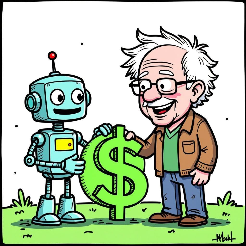 Bernie Sanders Proposes US Wealth Fund to Redistribute Artificial Intelligence Profits