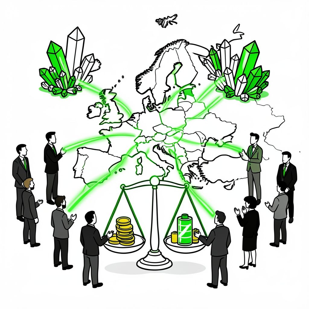 Europe Launches Dedicated Financial Hub to Secure Vital Green Energy Minerals