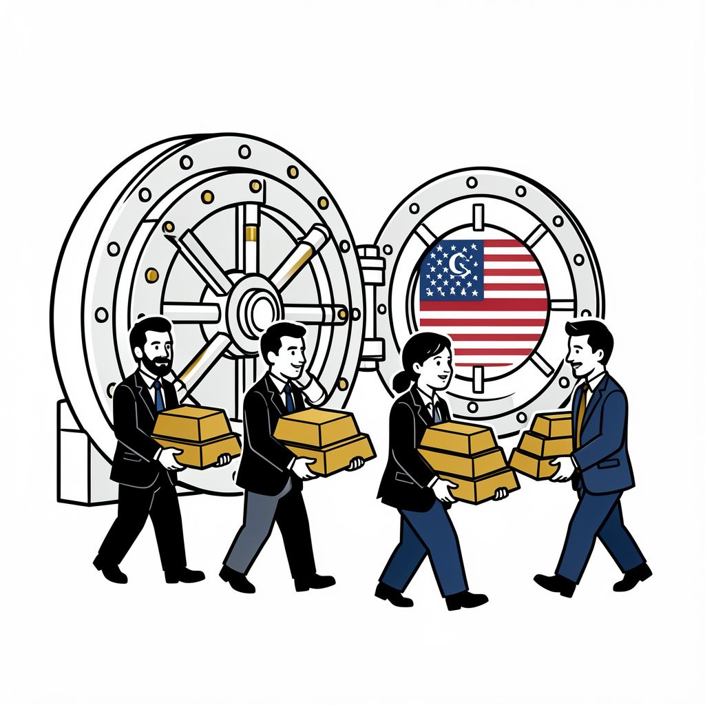 European Central Banks Are Withdrawing Gold Reserves From American Vaults