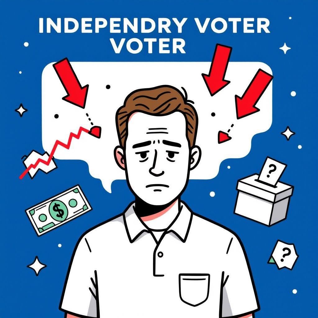 Trump’s Independent Voter Support Plummets: A Midterm Election Game-Changer?