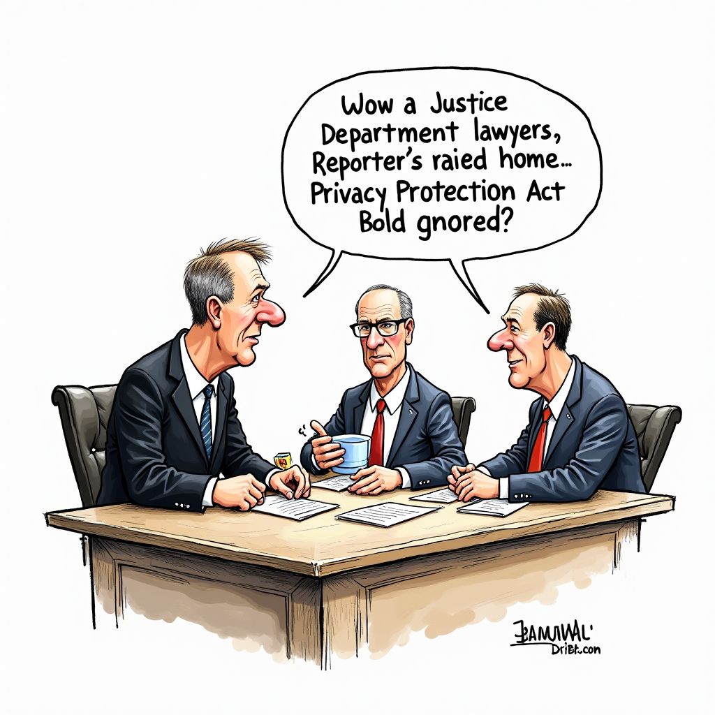 Federal Judge Scolds Justice Department for Ignoring Press Laws in Reporter Home Raid