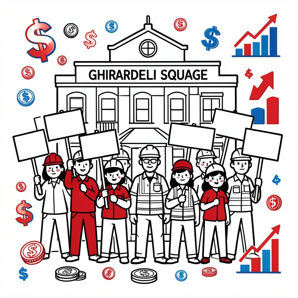 San Francisco Ghirardelli Flagship Shuts Down as Union Workers Strike Over Health Benefits Fee