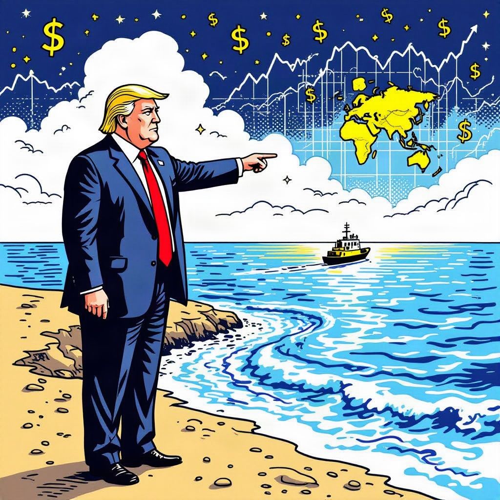 President Trump Plans to Declare Strategic Middle East Waterway a U.S. Territory