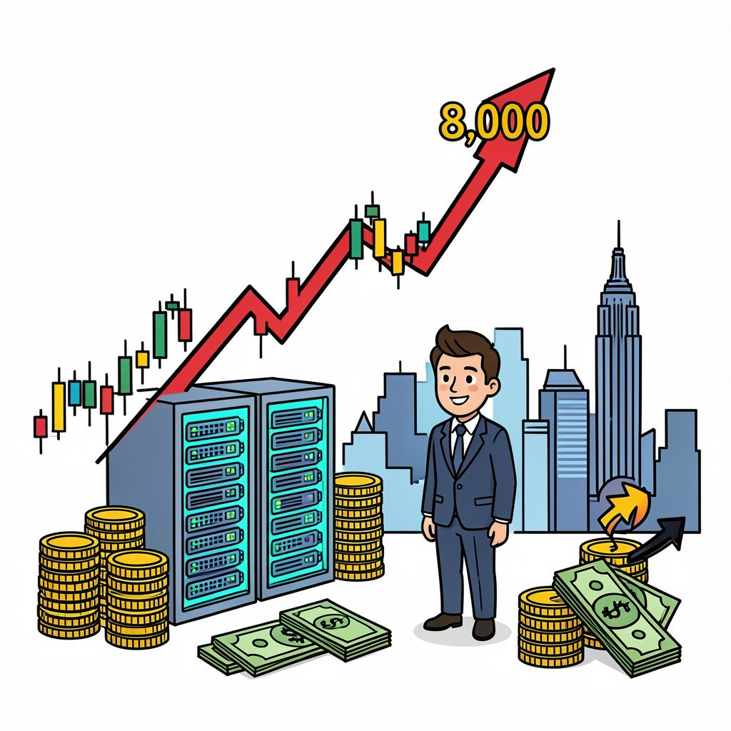 Goldman Sachs Raises 2026 US Stock Market Target to 8,000 on Corporate Profit Surge