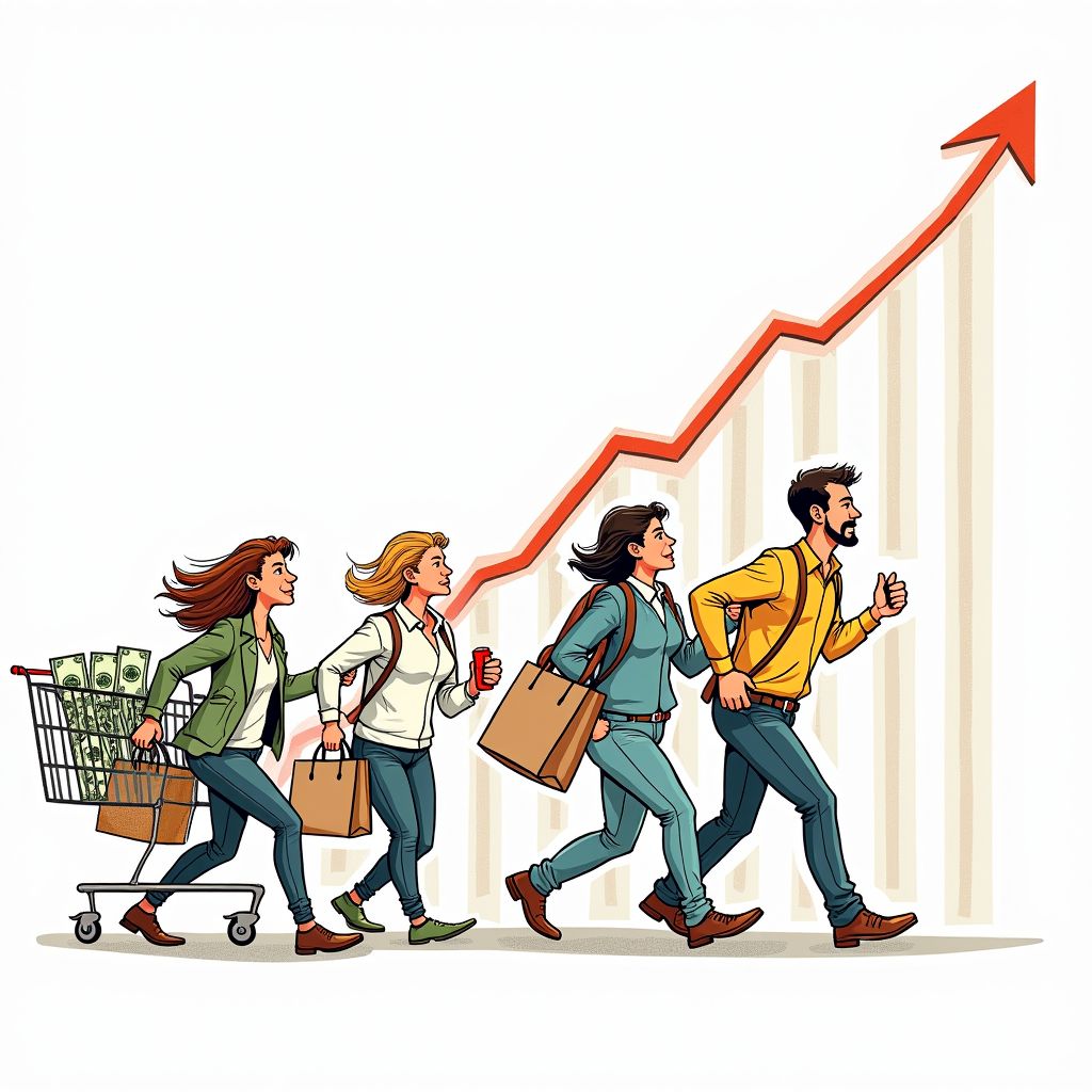 Wealthy Shoppers Drive US Economic Growth as Mass Market Pulls Back