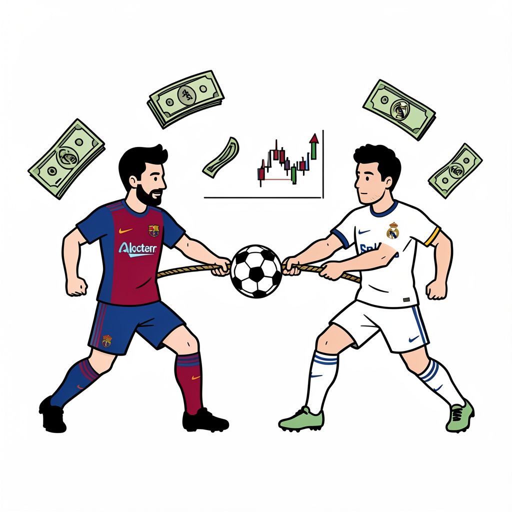 Historic Rivalry Deadlocked as Barcelona and Real Madrid Clash for Global Dominance