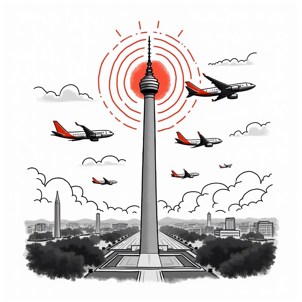 Washington D.C. Flights Grounded as Key Radar Facility Evacuates Again