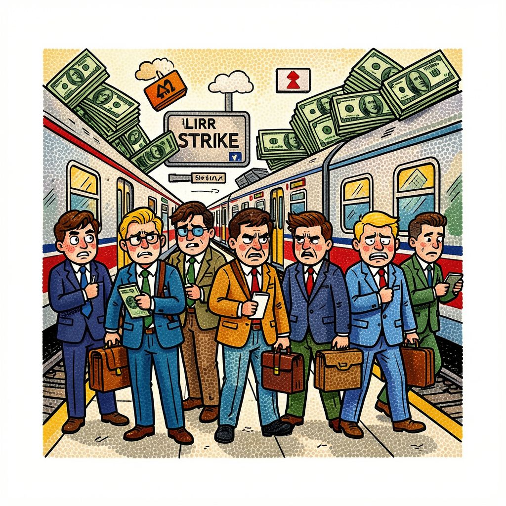 Historic Long Island Rail Road Strike Shuts Down America's Busiest Commuter Network