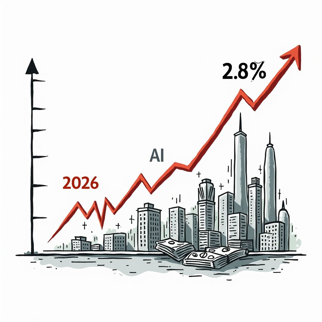 Global Economy Projected to Outperform Expectations with 2.8 Percent Growth in 2026