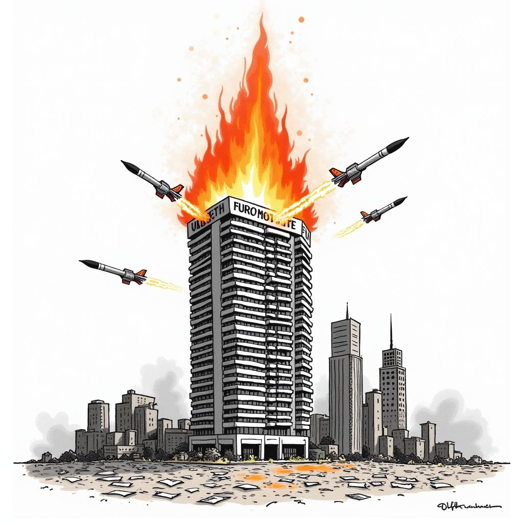 Iranian Missiles Strike Dubai Luxury Hotel and Gulf Infrastructure in Regional Escalation