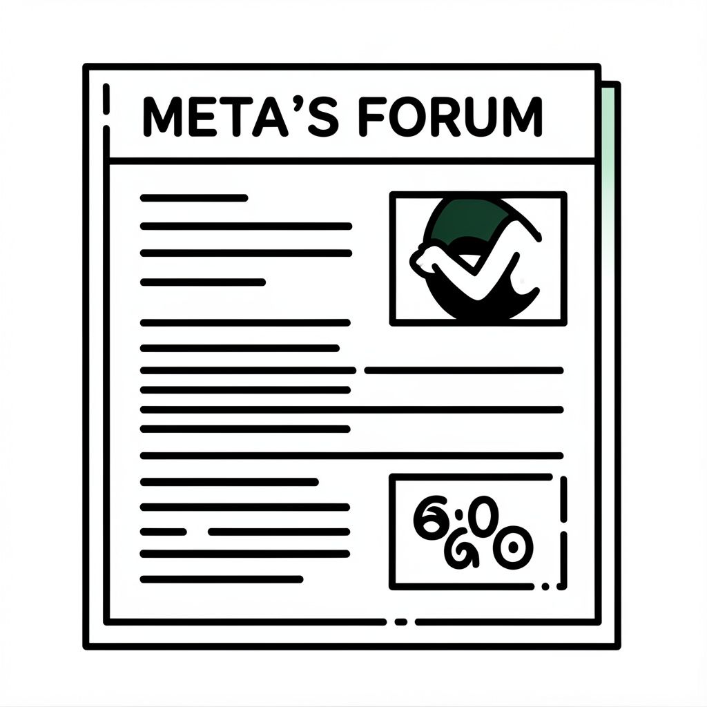 Meta Challenges Reddit with New 'Forum' App, Sending Shares Down 6 Percent