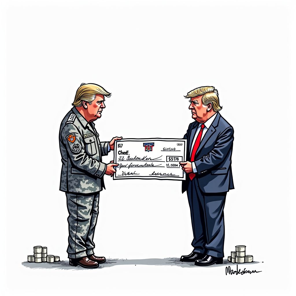 Trump Authorizes $1,776 Tax-Free Holiday Payment for 1.45 Million Service Members