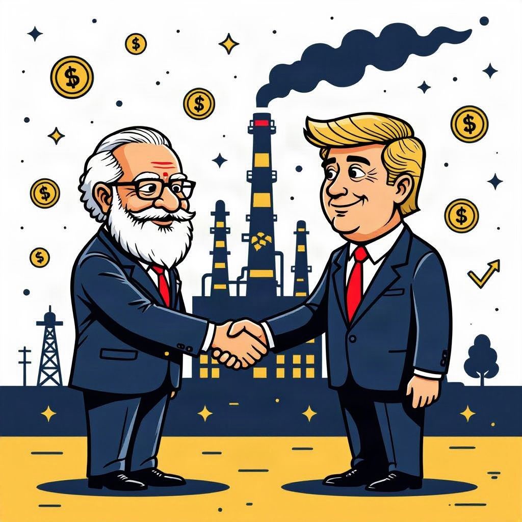 Indian Billionaire Invests in Texas Refinery Backed by President's Family