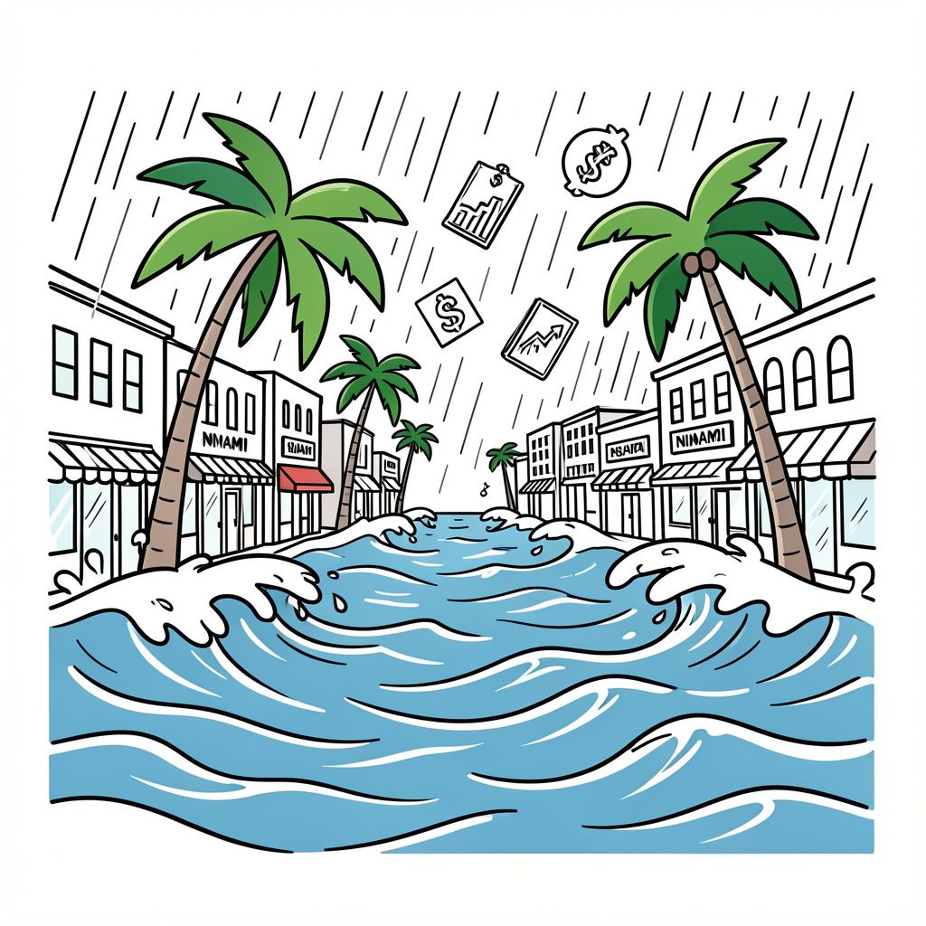 Rising Coastal Waters Threaten South Florida Businesses as Extreme Tides Peak