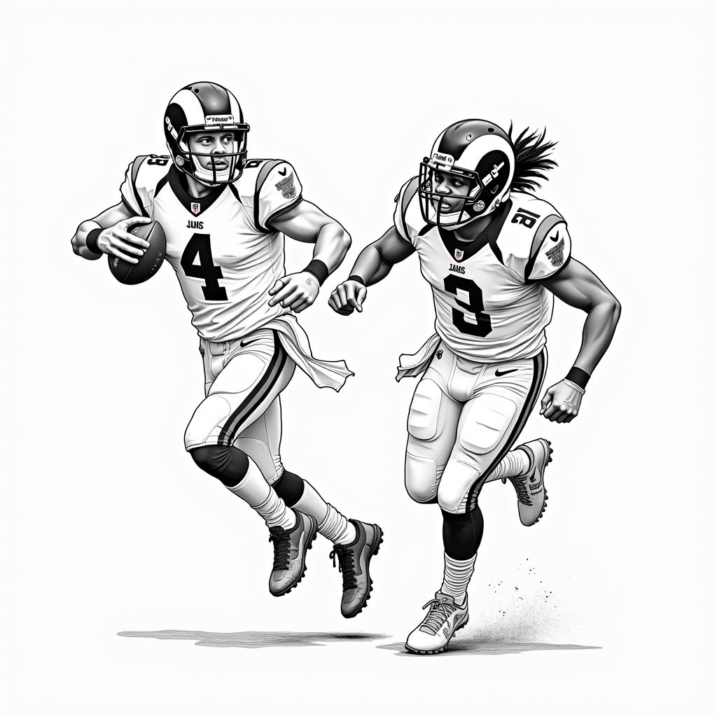 Stafford and Nacua Power Rams Playoff Surge Following All-Pro Selection