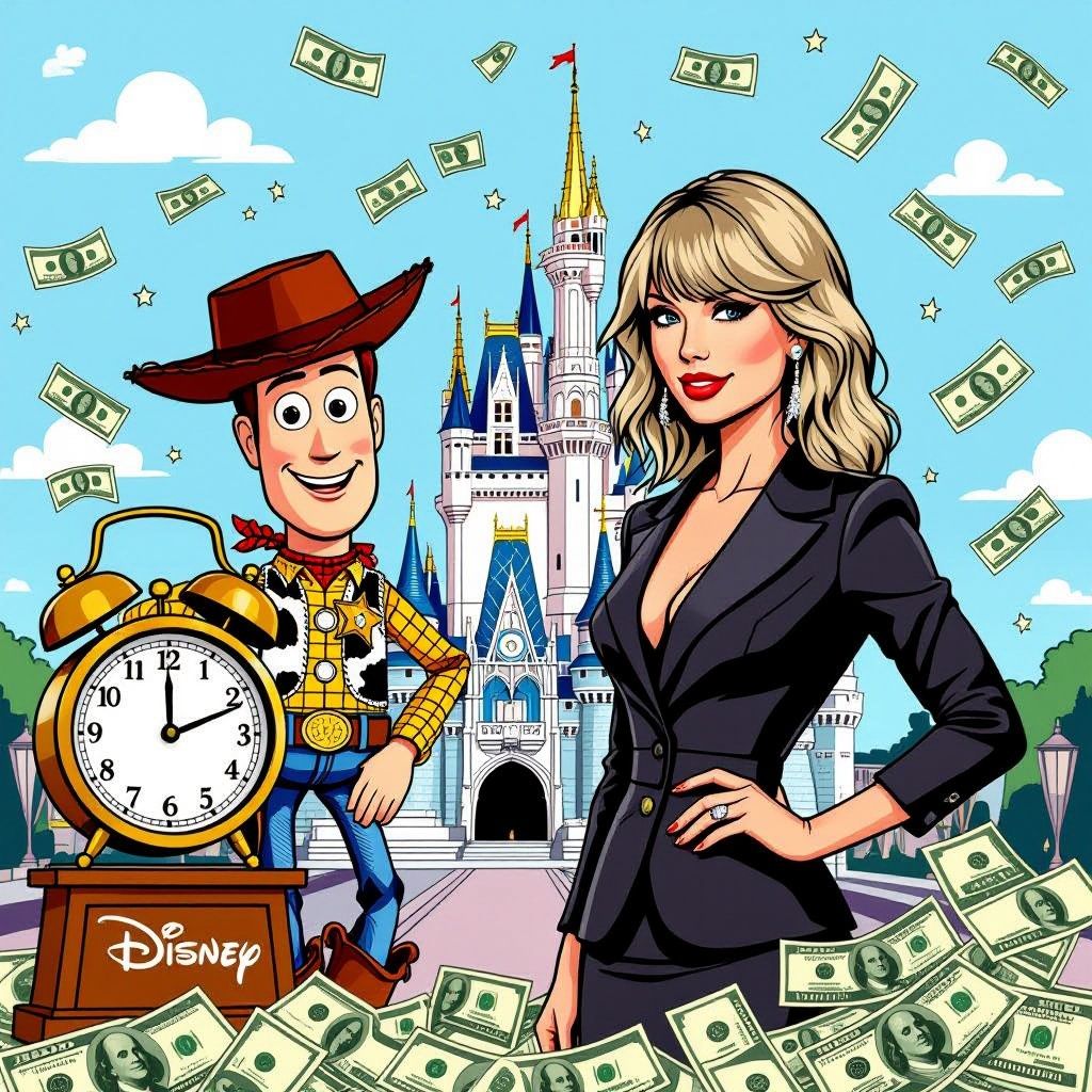 Taylor Swift's Website Countdown Signals a Potentially Lucrative Disney Partnership