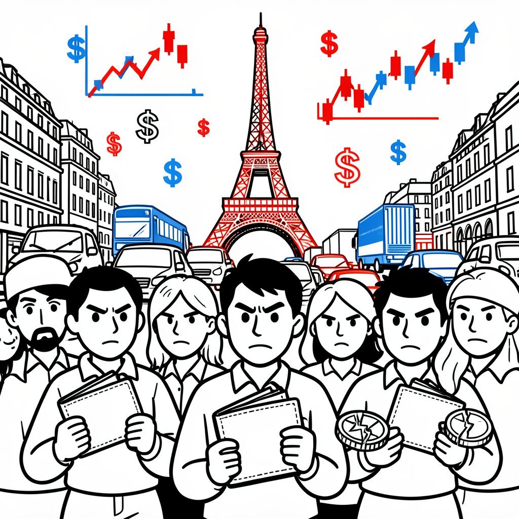 Civil Unrest Sweeps France Over Rising Living Costs